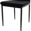Chair LADY Black Velvet with Metal frame Chair LADY Black Velvet with Metal frame