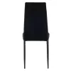 Chair LADY Black Velvet with Metal frame Chair LADY Black Velvet with Metal frame