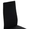 Chair LADY Black Velvet with Metal frame Chair LADY Black Velvet with Metal frame