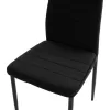 Chair LADY Black Velvet with Metal frame Chair LADY Black Velvet with Metal frame