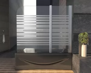 Προστατευτικό τζάμι μπανιέρας Διπλό DROP 120x140 εκ. Προστατευτικό τζάμι μπανιέρας Διπλό DROP 120x140 εκ.