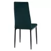 Chair LADY Green Velvet with Metal frame Chair LADY Green Velvet with Metal frame