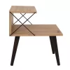 Coffee Table Auxiliary - Bedside Table C9434.01 Melamine Natural 50x40x55cm Coffee Table Auxiliary - Bedside Table C9434.01 Melamine Natural 50x40x55cm
