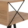 Coffee Table Auxiliary - Bedside Table C9434.01 Melamine Natural 50x40x55cm Coffee Table Auxiliary - Bedside Table C9434.01 Melamine Natural 50x40x55cm