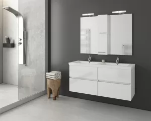 Καθρέπτης μπάνιου σε ξύλινη βάση Status 120 - Σετ 2 τεμ. Καθρέπτης μπάνιου σε ξύλινη βάση Status 120 - Σετ 2 τεμ.