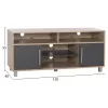 TV cabinet DANNA Sonama melamine - Gray 120x40x54cm TV cabinet DANNA Sonama melamine - Gray 120x40x54cm