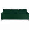 Corner sofa SANTINO Reversible Velvet Fabric Cypress 190x128x82cm