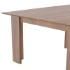 Dining Table KELVIN Sonama Oak 110x80x77H cm. Dining Table KELVIN Sonama Oak 110x80x77H cm.