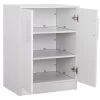 SHOE CABINET EMERIE MELAMINE WHITE 60x40x80Hcm.