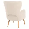 Armchair - Bergerac MYLIE C8394.20 Ecru Boucle Fabric 66X75X93H cm Armchair - Bergerac MYLIE C8394.20 Ecru Boucle Fabric 66X75X93H cm