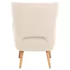 Armchair - Bergerac MYLIE C8394.20 Ecru Boucle Fabric 66X75X93H cm Armchair - Bergerac MYLIE C8394.20 Ecru Boucle Fabric 66X75X93H cm
