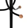 FLOOR STANDING HANGER  METALLIC IN BLACK COLOR-7 HANGING POSITIONS 41x41x176Hcm. FLOOR STANDING HANGER  METALLIC IN BLACK COLOR-7 HANGING POSITIONS 41x41x176Hcm.