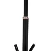 FLOOR STANDING HANGER  METALLIC IN BLACK COLOR-7 HANGING POSITIONS 41x41x176Hcm. FLOOR STANDING HANGER  METALLIC IN BLACK COLOR-7 HANGING POSITIONS 41x41x176Hcm.