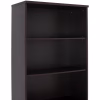 Professional office bookcase  Caitlyn Wenge with 2 doors 80X40X180 H cm