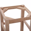 WOODEN STOOL WITHOUT BACK MADE OF BEECH TREE WOOD  35,5x35,5x78cm UNPAINTED WOODEN STOOL WITHOUT BACK MADE OF BEECH TREE WOOD  35,5x35,5x78cm UNPAINTED