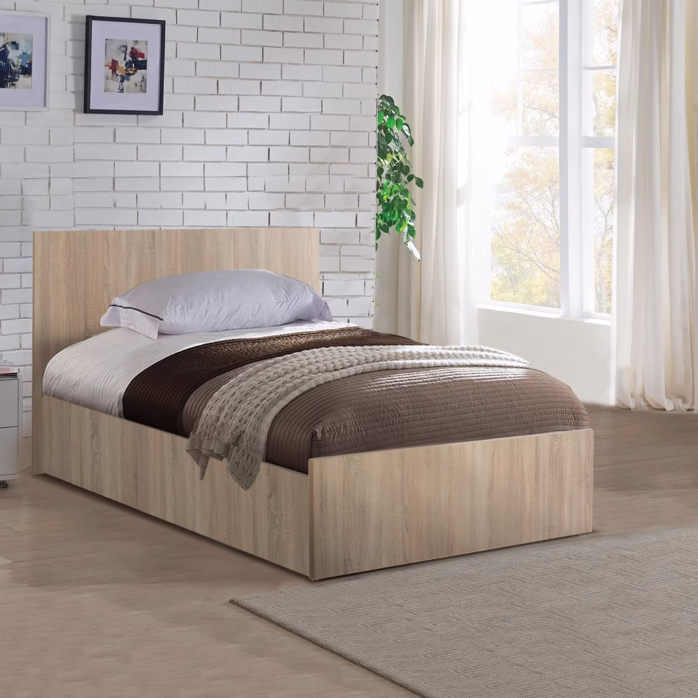 Κρεβάτι ADLER Μονό Sonoma Oak 90X200 εκ.
