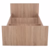 Bed ADLER Single Sonoma Oak 90X200 cm Bed ADLER Single Sonoma Oak 90X200 cm