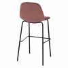 VINCENT STOOL VELVET DUSTY PINK AND METAL FRAME  56,5Χ47Χ106 cm. VINCENT STOOL VELVET DUSTY PINK AND METAL FRAME  56,5Χ47Χ106 cm.
