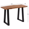 Stand Bar Montana from solid acacia wood Thickness 4cm 120x50x95 cm Stand Bar Montana from solid acacia wood Thickness 4cm 120x50x95 cm