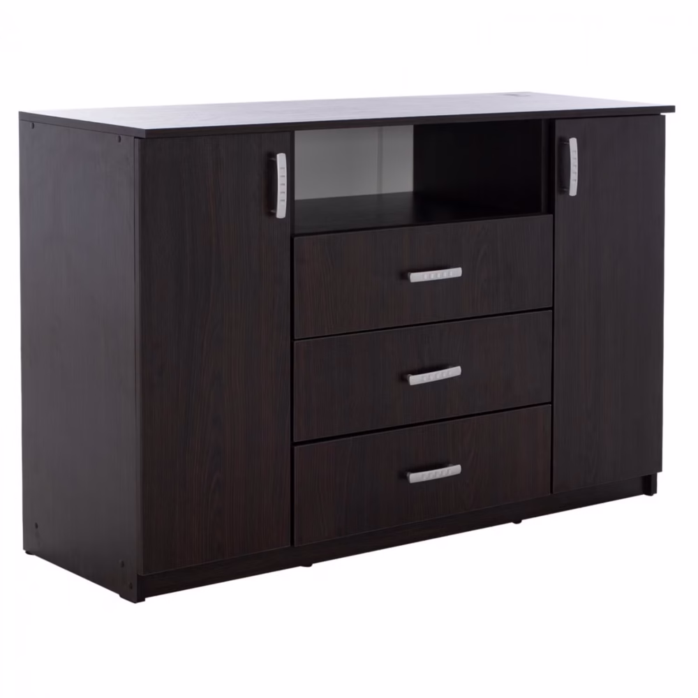 Μπουφές ADLER με 2 Ντουλάπια και 3 Συρτάρια Wenge 120x45x85Y εκ.