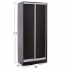 Ντουλάπα Συρόμενη ADLER Δίφυλλη Wenge 90x45x210Υεκ. Ντουλάπα Συρόμενη ADLER Δίφυλλη Wenge 90x45x210Υεκ.