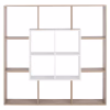 BOOKCASE BRODY  136X22X136 WHITE BOOKCASE BRODY  136X22X136 WHITE