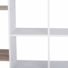 BOOKCASE BRODY  136X22X136 WHITE BOOKCASE BRODY  136X22X136 WHITE