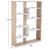 BOOKCASE MARCELINE  100Χ21Χ124,5 WHITE BOOKCASE MARCELINE  100Χ21Χ124,5 WHITE