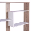 BOOKCASE MARCELINE  100Χ21Χ124,5 WHITE BOOKCASE MARCELINE  100Χ21Χ124,5 WHITE