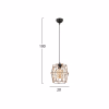 Ceiling Light Metal Black 20x100 cm Ceiling Light Metal Black 20x100 cm