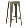 Σκαμπό μπάρ MELITA C8642.03 Μεταλλικό Dark Olive Green 43x43x78Yεκ. Σκαμπό μπάρ MELITA C8642.03 Μεταλλικό Dark Olive Green 43x43x78Yεκ.