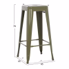 Σκαμπό μπάρ MELITA C8642.03 Μεταλλικό Dark Olive Green 43x43x78Yεκ. Σκαμπό μπάρ MELITA C8642.03 Μεταλλικό Dark Olive Green 43x43x78Yεκ.