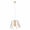 Ceiling Light C7566.03 Metal White with Beige Rope Φ30x81cm