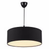 Φωτιστικό οροφής C7620.03 Ύφασμα Μαύρο Φ38x70εκ.