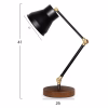 Table Lamp C7585.01 Metal Black 40x26x41cm Table Lamp C7585.01 Metal Black 40x26x41cm