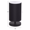 Table Lamp C7595.02 Wooden Black Φ15x30cm