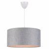 Φωτιστικό Οροφής C7620.04 με Γκρί ύφασμα Φ38x70 εκ.