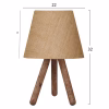 Table Lamp C7598.01 Beige - Brown Φ22x32cm Table Lamp C7598.01 Beige - Brown Φ22x32cm