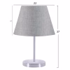 Table Lamp C7599.02 Gray - Silver Φ22x37cm