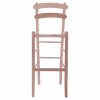 Bar - Cafe Stool TERELL Unpainted Frame 40x42x105 cm. Bar - Cafe Stool TERELL Unpainted Frame 40x42x105 cm.