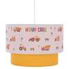 Παιδικό Φωτιστικό Οροφής BALOO C7572.04 Λευκό - Κίτρινο Φ30x70εκ.