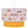 Children's Ceiling Lamp BALOO C7572.04 White - Yellow Φ30x70cm