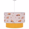 Children's Ceiling Lamp BALOO C7572.04 White - Yellow Φ30x70cm