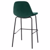 bar stool VINCENT, cypress green, metal legs, 47x51x96 bar stool VINCENT, cypress green, metal legs, 47x51x96