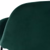 bar stool VINCENT, cypress green, metal legs, 47x51x96 bar stool VINCENT, cypress green, metal legs, 47x51x96