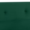 Upholstered Bed DOLORES Double Velvet Green 150x200 cm