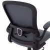 Office Chair ELSIR with Gray Mesh - Black Frame 60x56x105 cm