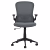 Office Chair ELSIR with Gray Mesh - Black Frame 60x56x105 cm