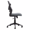 Office Chair ELSIR with Gray Mesh - Black Frame 60x56x105 cm