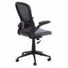 Office Chair ELSIR with Gray Mesh - Black Frame 60x56x105 cm